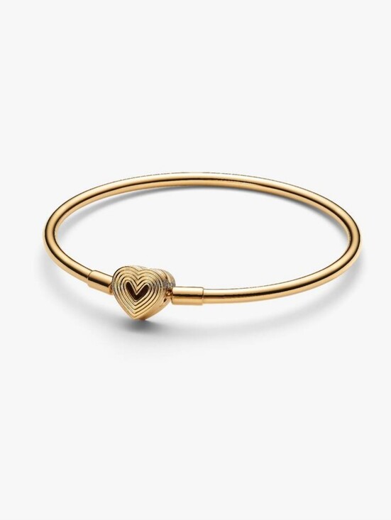 Pandora Jewelry - Pandora Radiating Heart Clasp Bangle